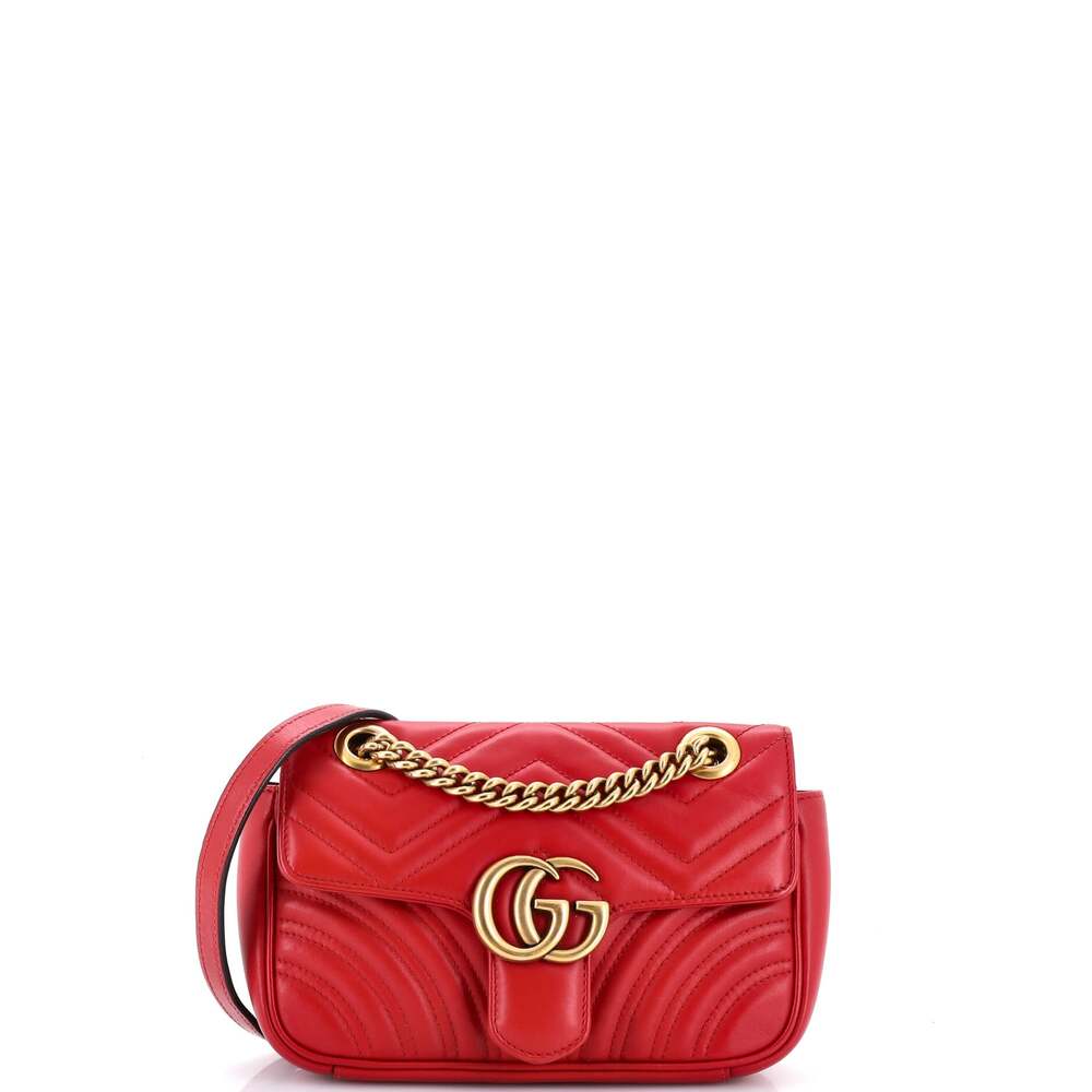 Gucci Gg Marmont Flap Bag Matelasse #253712G15B